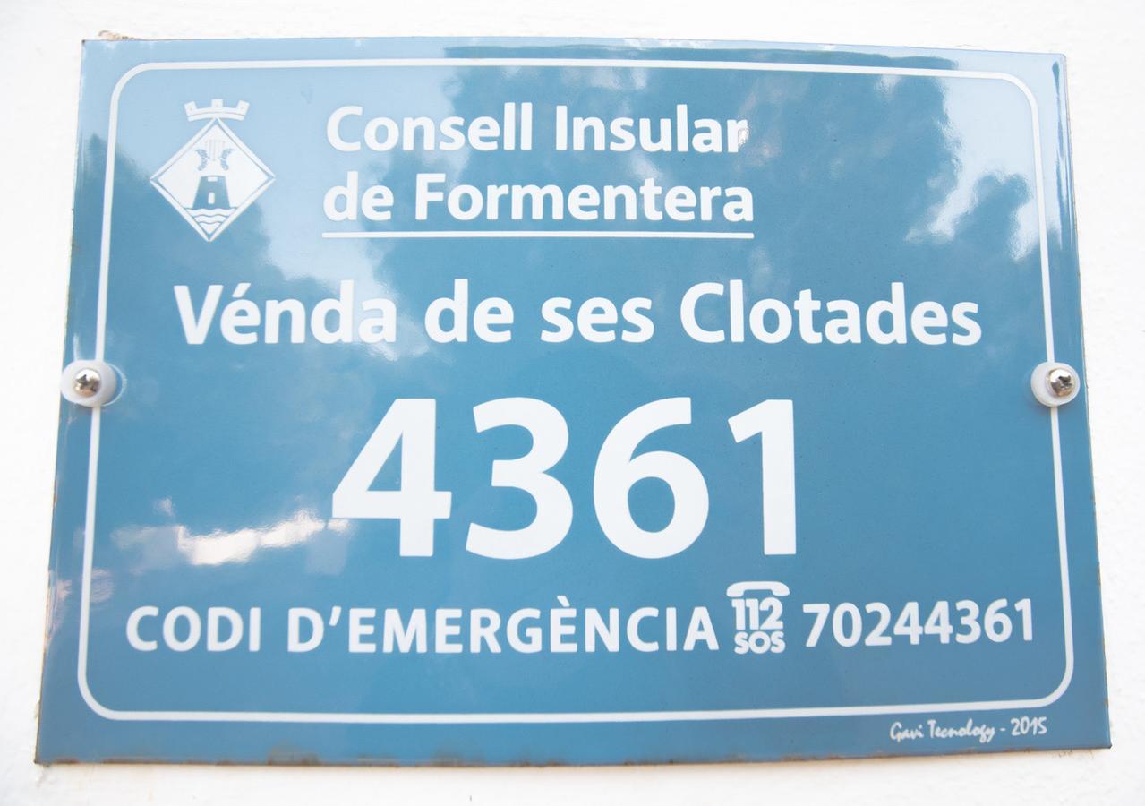 شقة Es Arenals  في Ses Clotades - Formentera Libre المظهر الخارجي الصورة